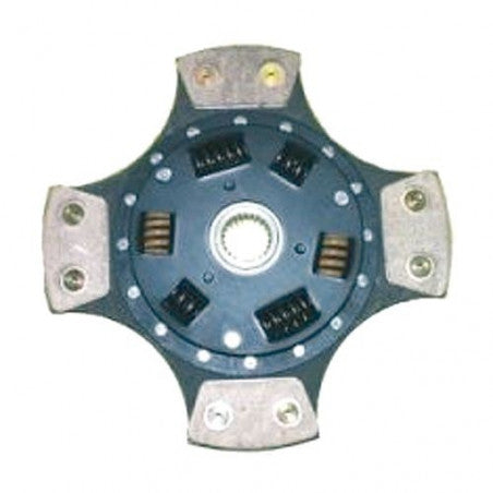 Disc ambreiaj Bratex cerametalic, 4 puck-uri cu amortizare (6 arcuri) – Renault Clio 2 RS / Megane, 215mm