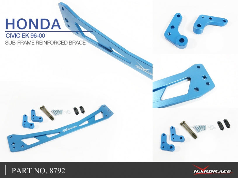 Bara rigidizare punte ranforsata Hardrace pentru Honda Civic - 8792-BLK