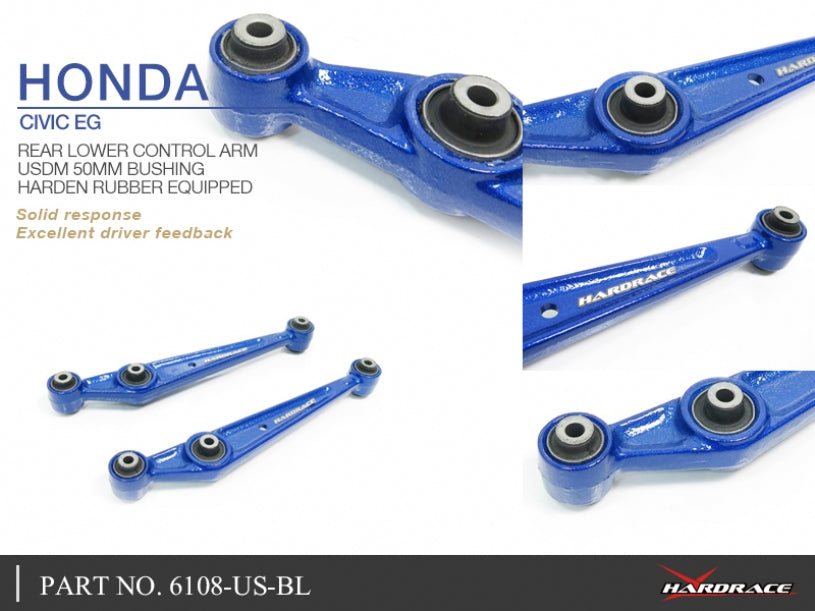 Brat suspensie inferior spate Hardrace pentru Honda CRX / Civic - 6108-US-BL
