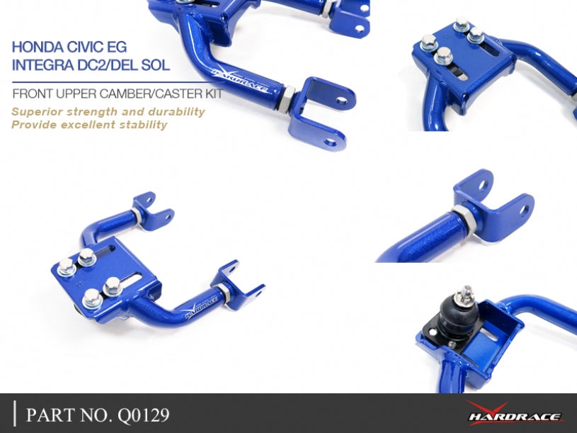 Brat suspensie superior fata Hardrace pentru Honda CRX / Civic - Q0129