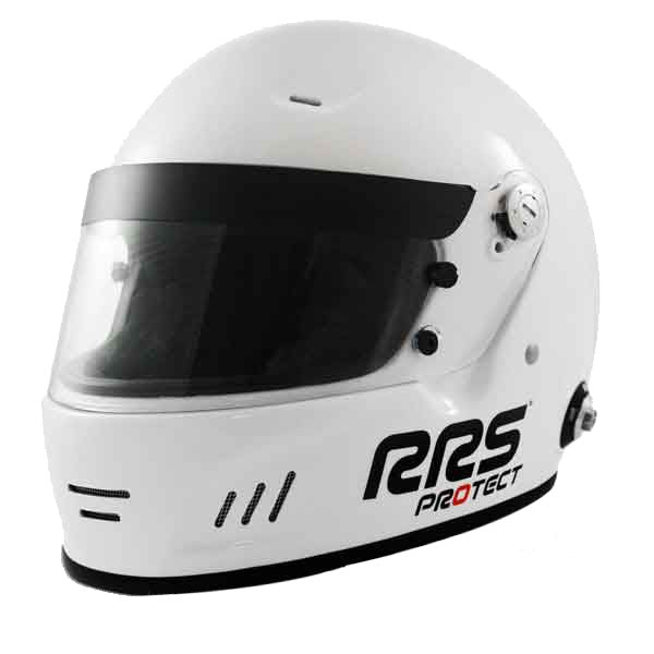 Casca FIA integrala RRS PROTECT CIRCUIT Alb