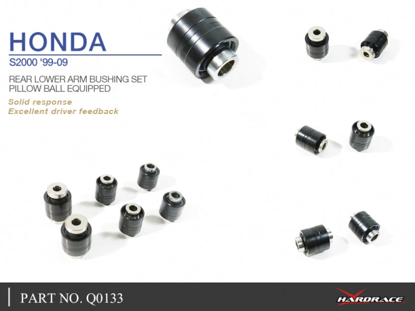 Set brat suspensie bucsa inferior spate Hardrace pentru Honda S2000 - Q0133