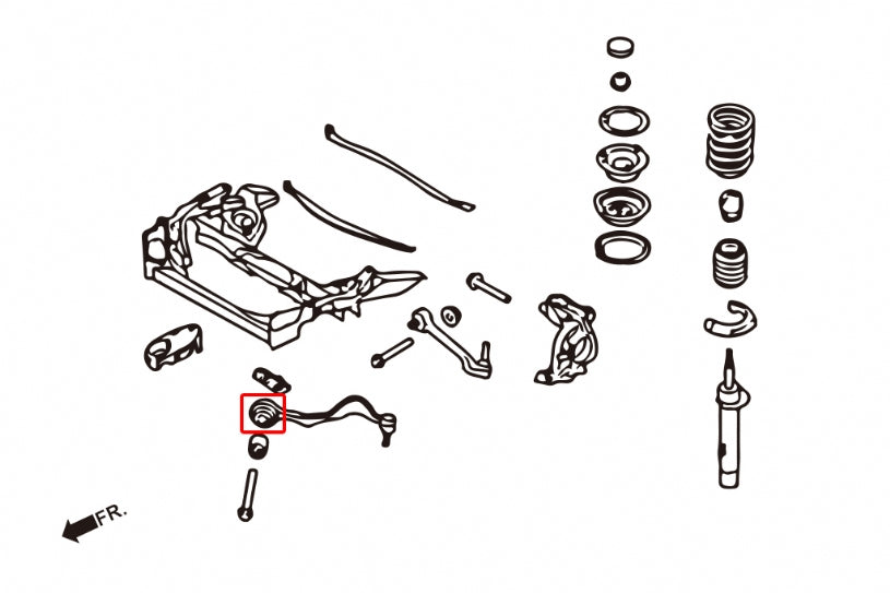 Set bucse brat suspensie inferior fata, capat fata Hardrace pentru BMW M3 / Seria 1 - 6962