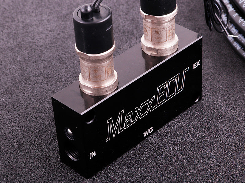 Electrovalvă boost dual port