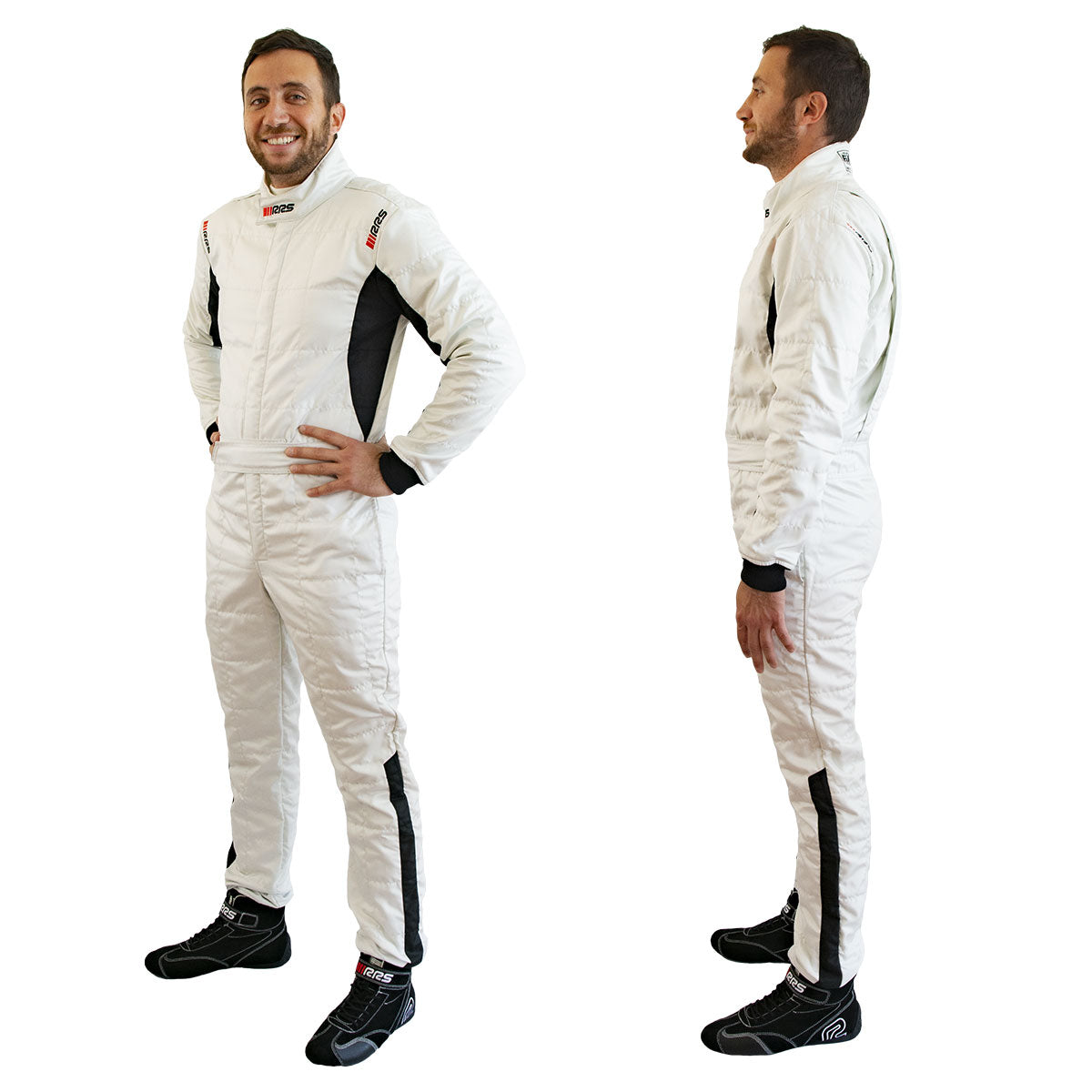 Combinezon FIA RRS DIAMOND STAR RACE SUIT SILVER