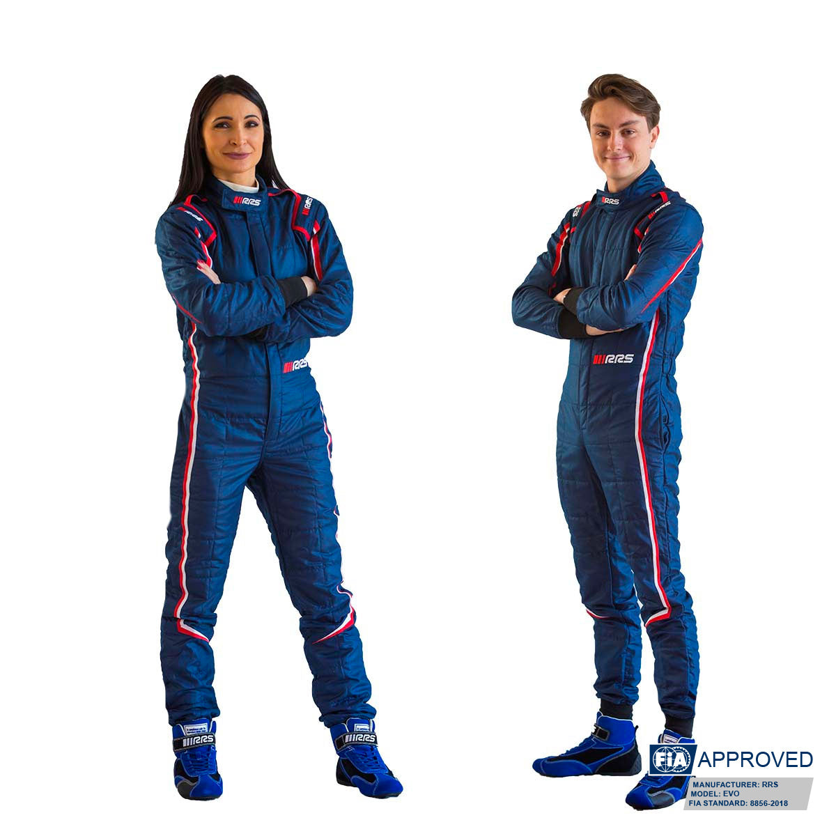 Combinezon FIA RRS RACE SUIT EVO MONTE CARLO DARK BLUE / RED 88592018