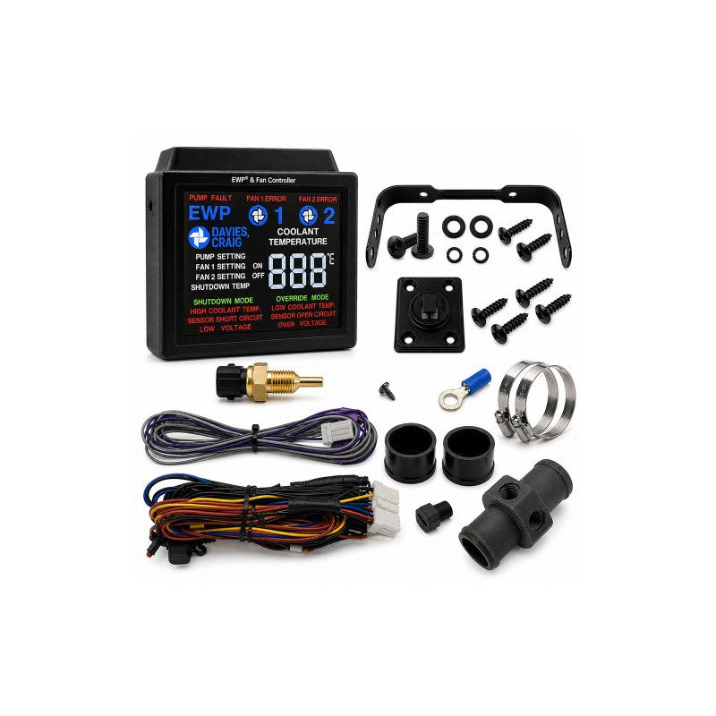 Controler digital LCD Davies Craig 8003 pentru pompa apa si doua ventilatoare
