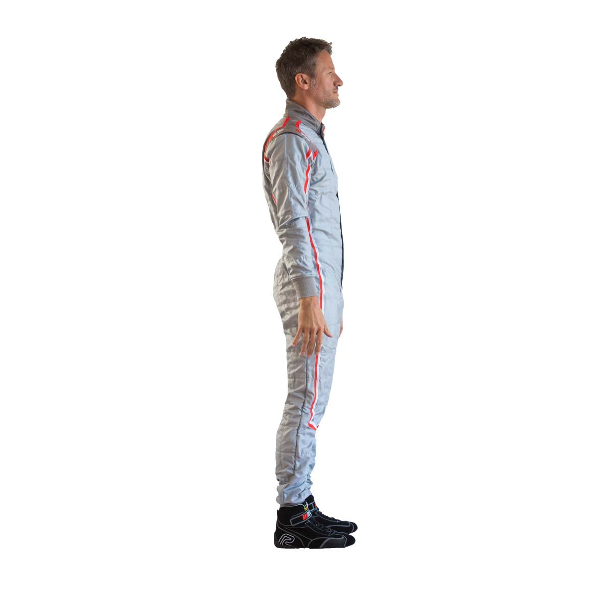 Combinezon FIA RRS RACE SUIT EVO MONTE CARLO GRAY / RED