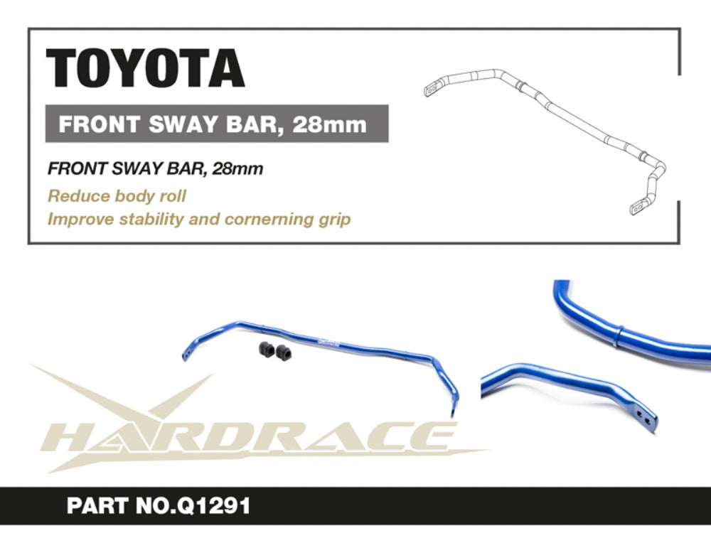 Bara stabilizatoare fata Hardrace pentru Toyota GR Corolla - Q1291