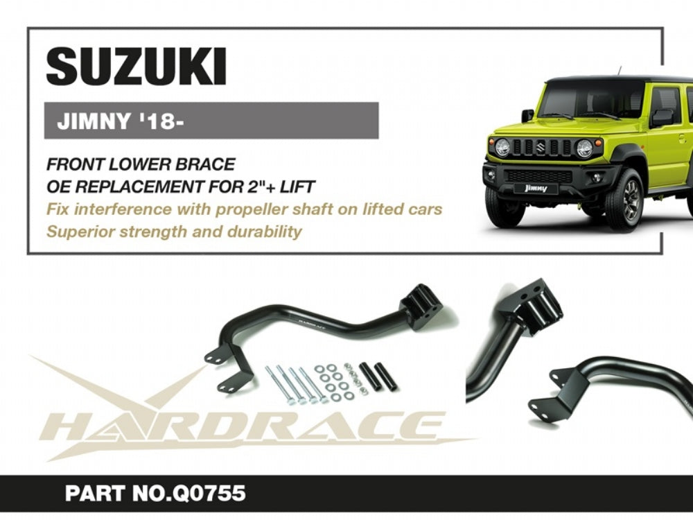 Bara rigidizare inferior fata Hardrace pentru Suzuki Jimny - Q0755