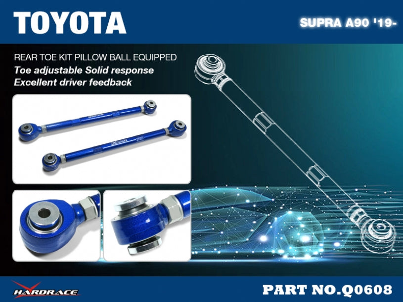 Kit corectie convergenta spate Hardrace pentru BMW Seria 3 / Seria 4 / Toyota GR Supra - Q0608