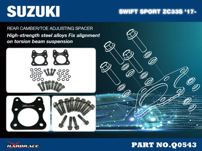 Distantier reglaj camber si convergenta spate Hardrace pentru Suzuki Swift - Q0543