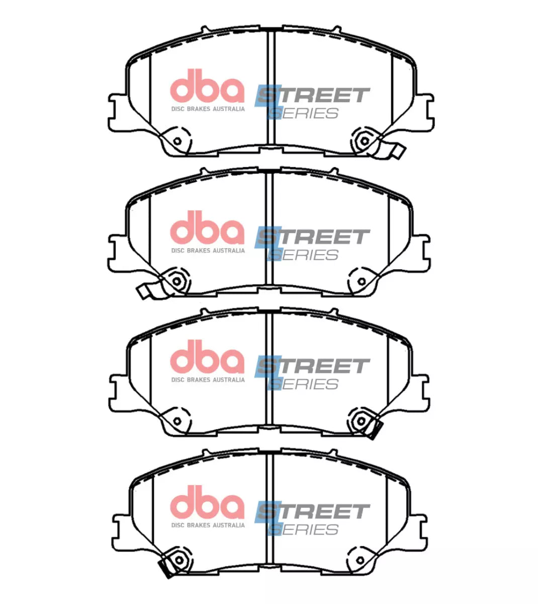 Placute Frana DBA Street Series Ceramic Fata Isuzu D-Max DB15074SS