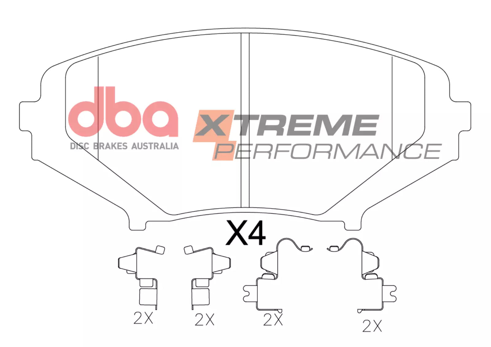 Placute Frana DBA Xtreme Performance Fata Mazda RX-8 DB1513XP