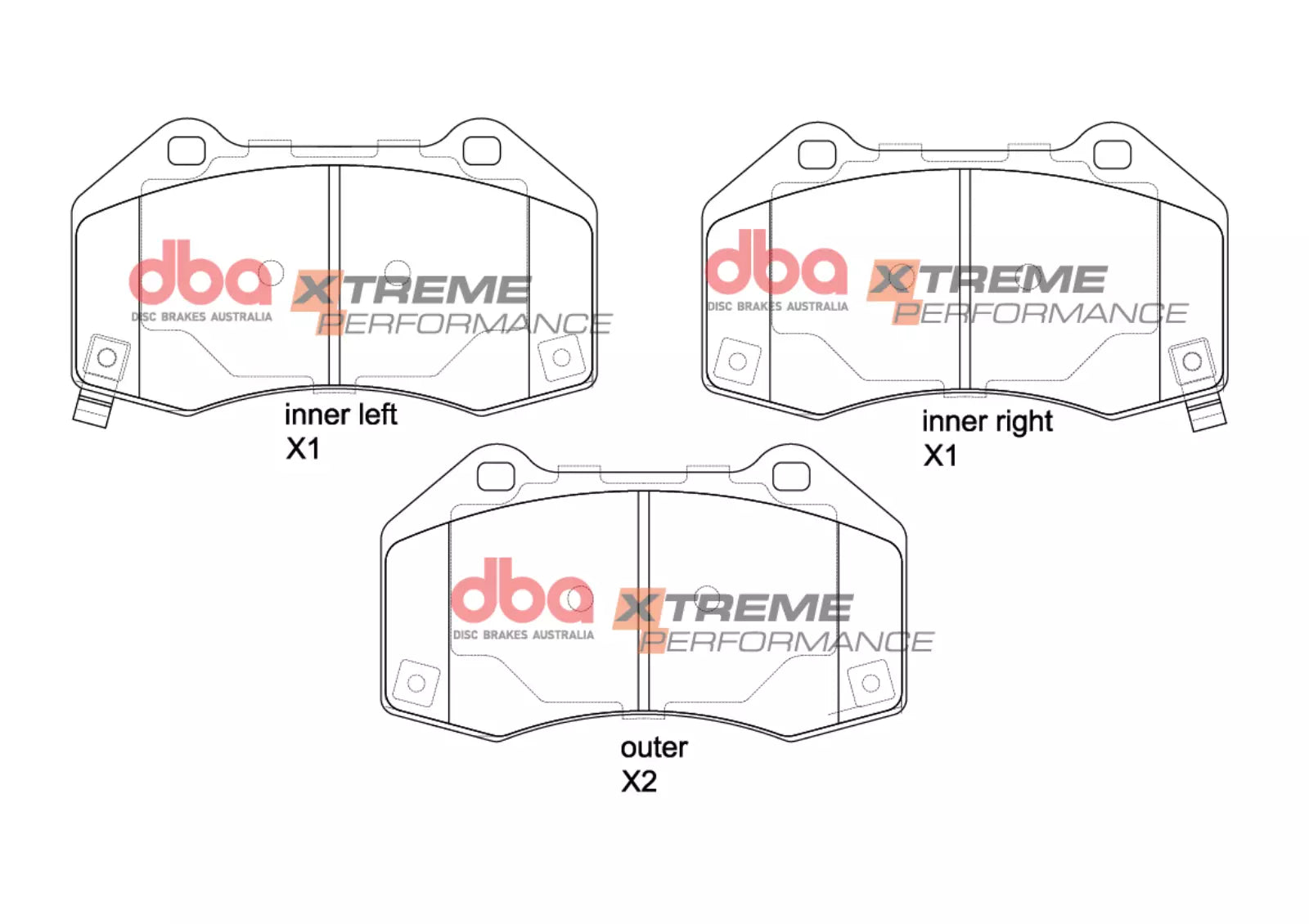 Placute Frana DBA Xtreme Performance Fata Abarth/Mazda DB15306XP