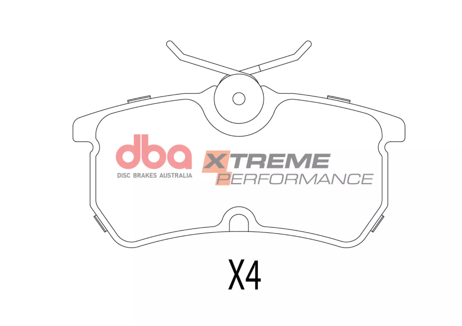 Placute Frana DBA Xtreme Performance Spate Ford DB1759XP