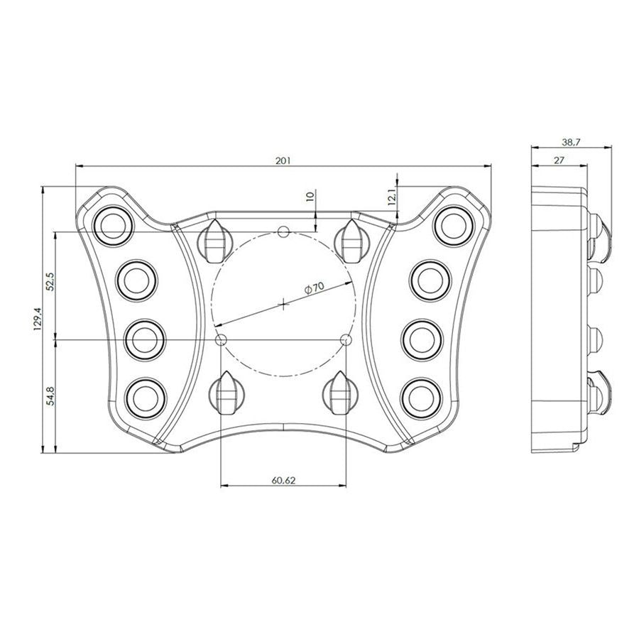 Panou de Comanda pe Volan Ecumaster, Wireless