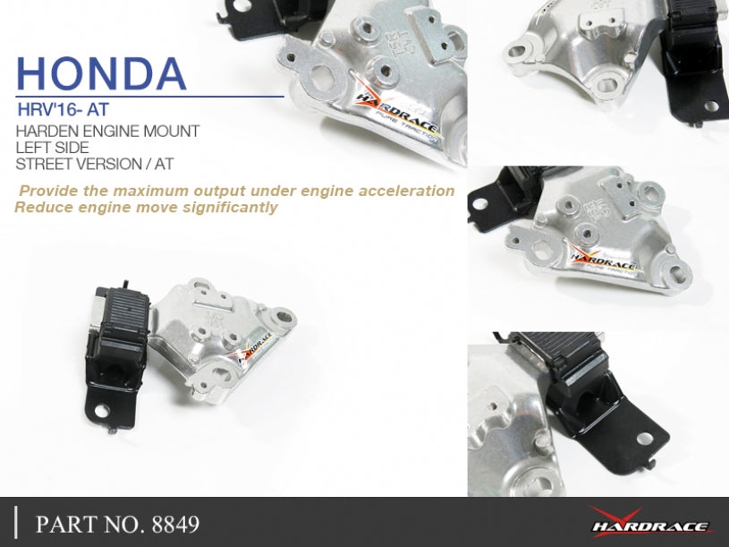 Tampon motor stanga Hardrace pentru Honda Jazz - 8849