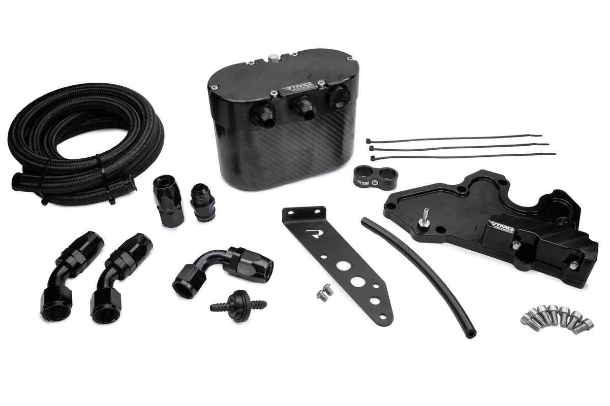 Kit Recuperator Ulei Carbon RTMG Performance pentru 2.0 TSI EA888 Gen 4, Golf 8 R