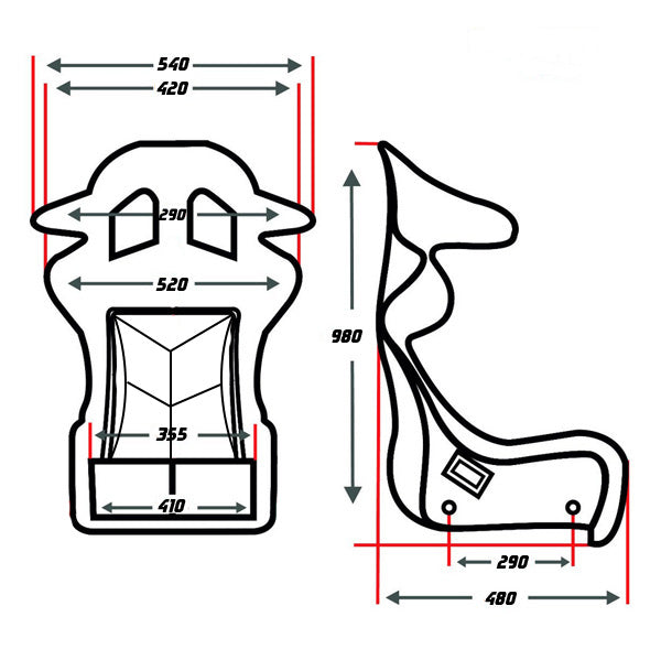 Scaun scoica RRS MATRIX - XL
