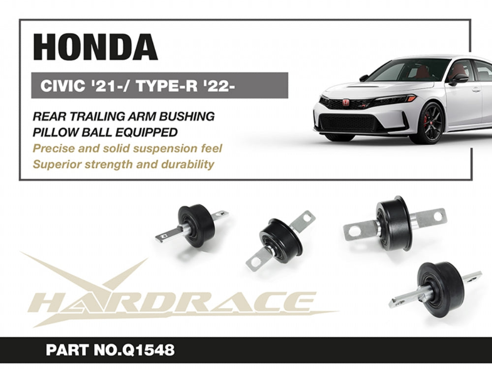 Set bucse brat longitudinal spate Hardrace pentru Honda Civic - Q1548