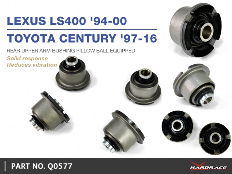Set bucse brat suspensie superior spate Hardrace pentru Lexus LS - Q0577