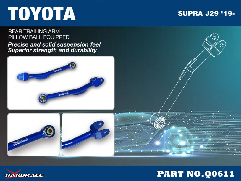 Brat longitudinal spate Hardrace pentru BMW Seria 3 / Seria 4 / Toyota GR Supra - Q0611