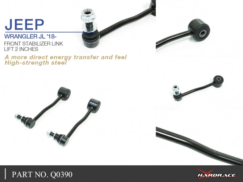 Bieleta antiruliu fata Hardrace pentru Jeep Gladiator / Wrangler - Q0390