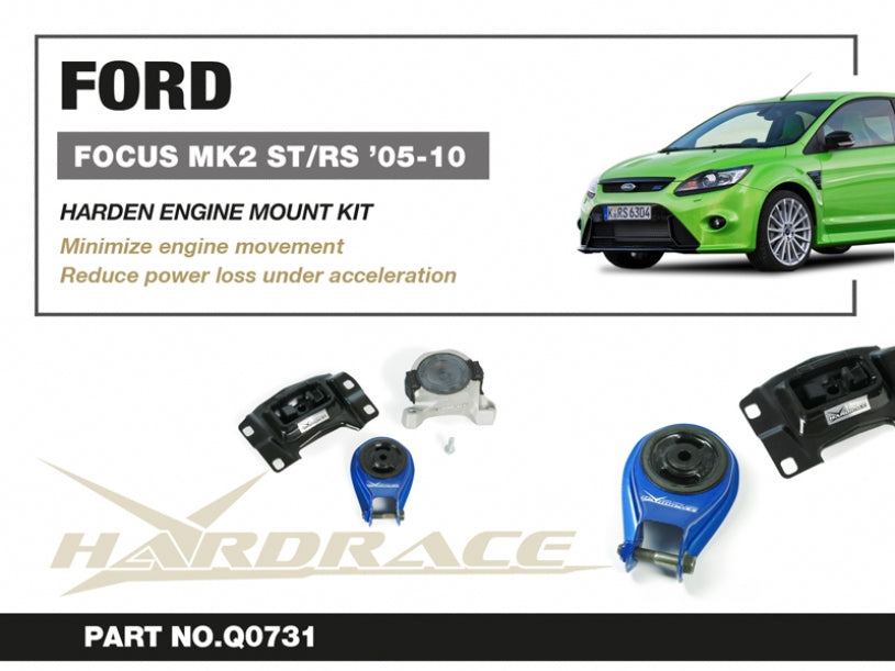 Set tampon motor durificat Hardrace pentru Ford Focus / Focus RS - Q0731