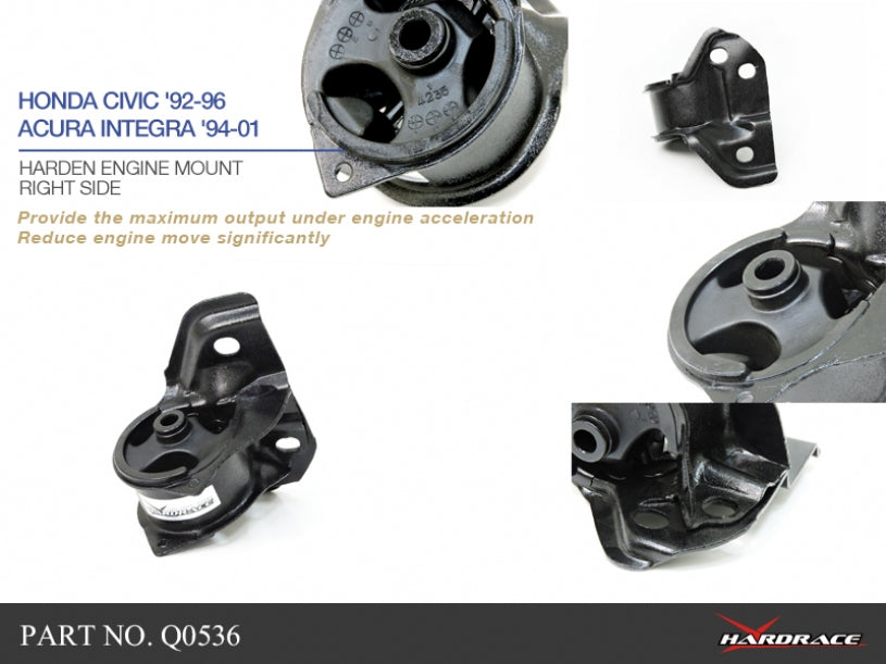 Tampon motor dreapta Hardrace pentru Honda Civic / Integra - Q0536