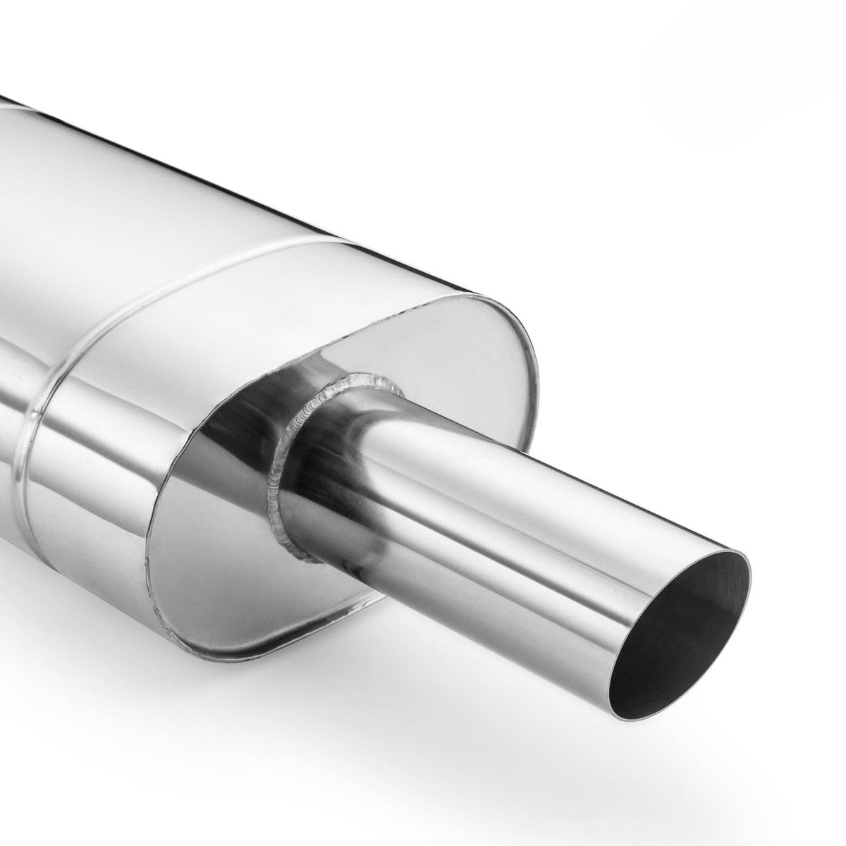 Toba finala eliptica inox 130x220 mm, varf de 76 mm, lungime varf 200 mm, varf taiat oblic, E207