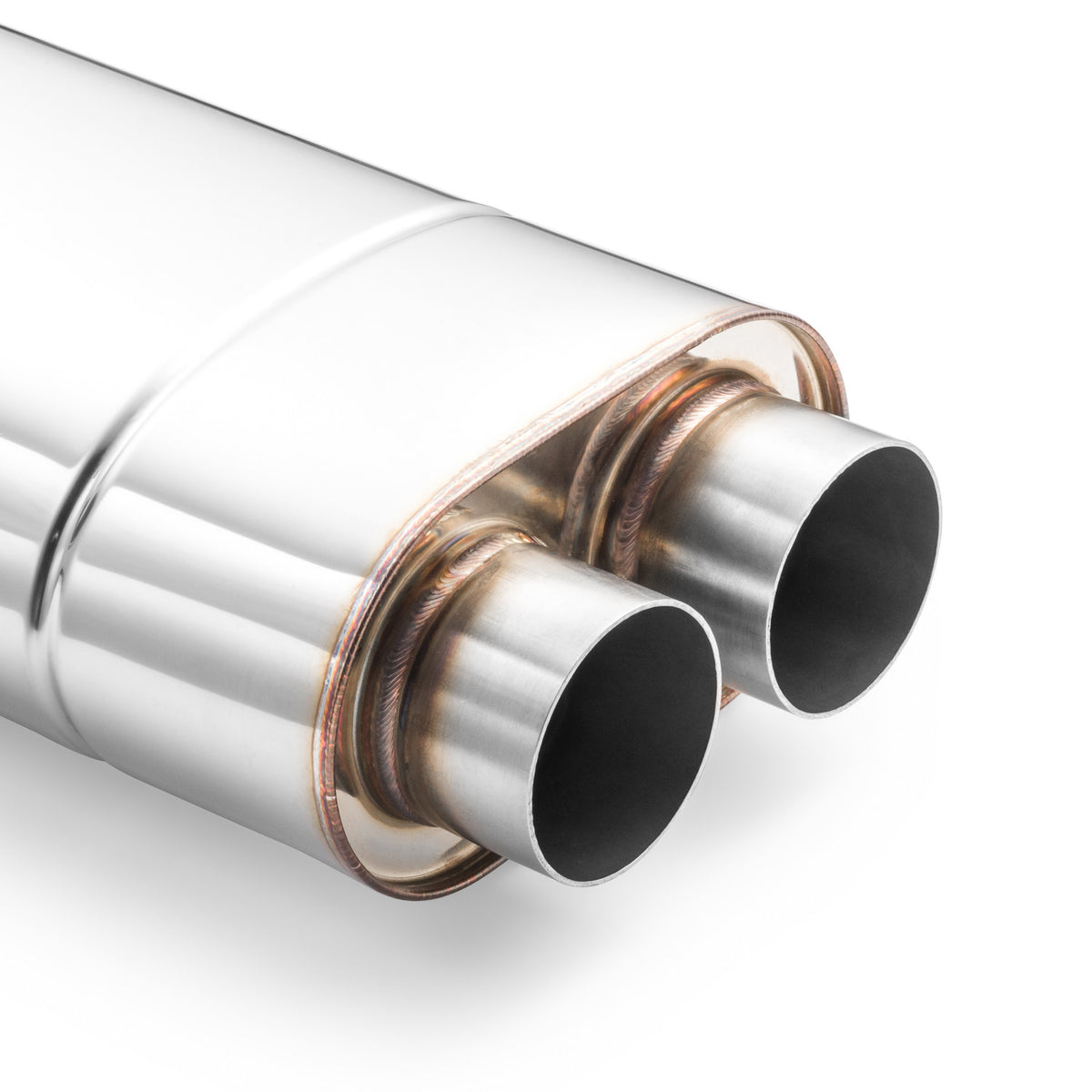 Toba universala eliptica inox 180x100 mm, doua tevi pe acelasi capat, celalalt capat inchis, EM010