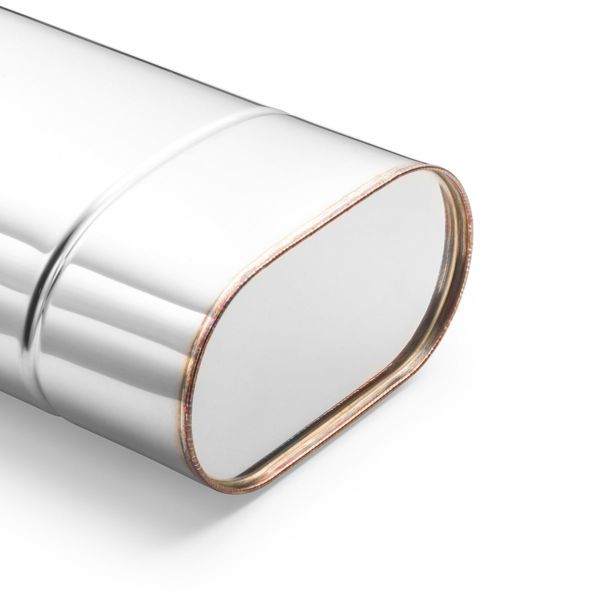 Toba universala eliptica inox 180x100 mm, doua tevi pe acelasi capat, celalalt capat inchis, EM010