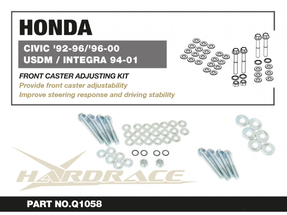 Kit caster fata Hardrace pentru Honda CRX / Civic - Q1058