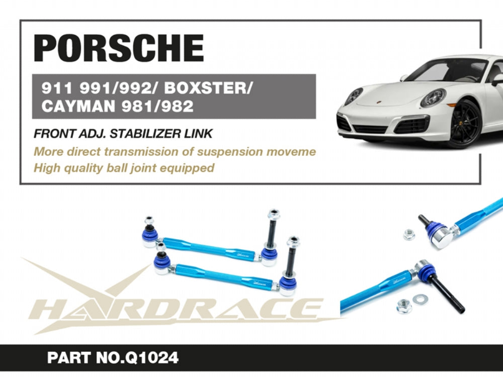 Bieleta antiruliu fata reglabila Hardrace pentru Porsche 911 / Boxster - Q1024