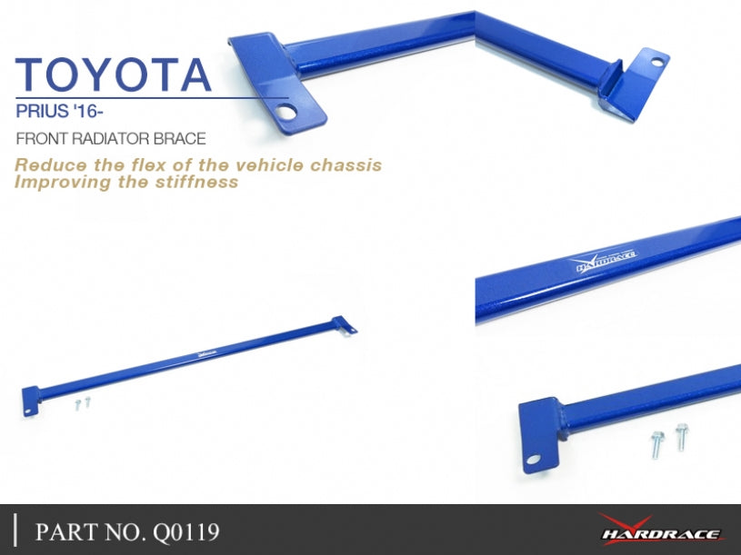 Bara rigidizare suport radiator fata Hardrace pentru Toyota Prius - Q0119