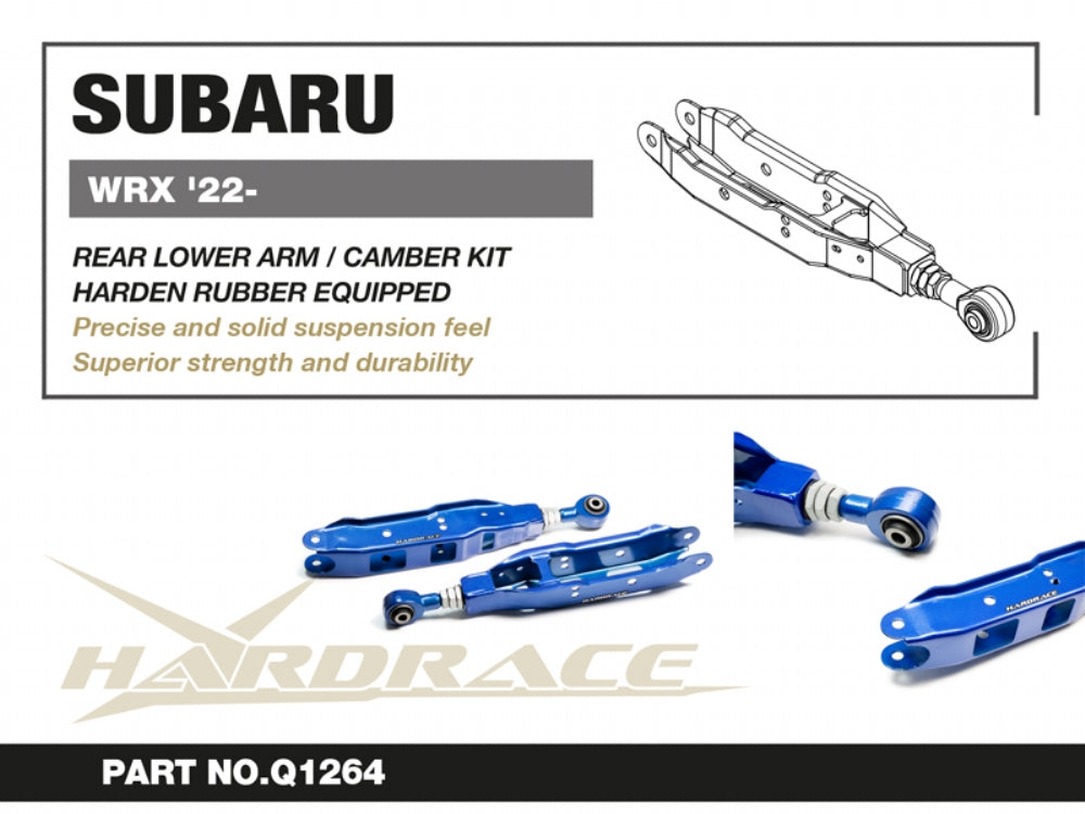 Kit corectie camber brat suspensie inferior spate Hardrace pentru Subaru BRZ / Forester / Toyota GR 86 / GT86 - Q1264
