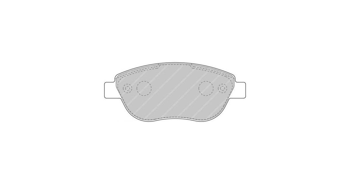 Placute Frana Fata Ferodo Racing DS2500 pentru Abarth 500 / 595 / 695 1.4 (312.AXD1A) 08.08 Etrier Bosch