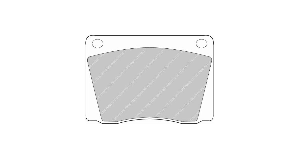 Placute Frana Fata Ferodo Racing DS2500 pentru Ac 428 4.1 01.67 - 12.74 Etrier LUCAS / TRW
