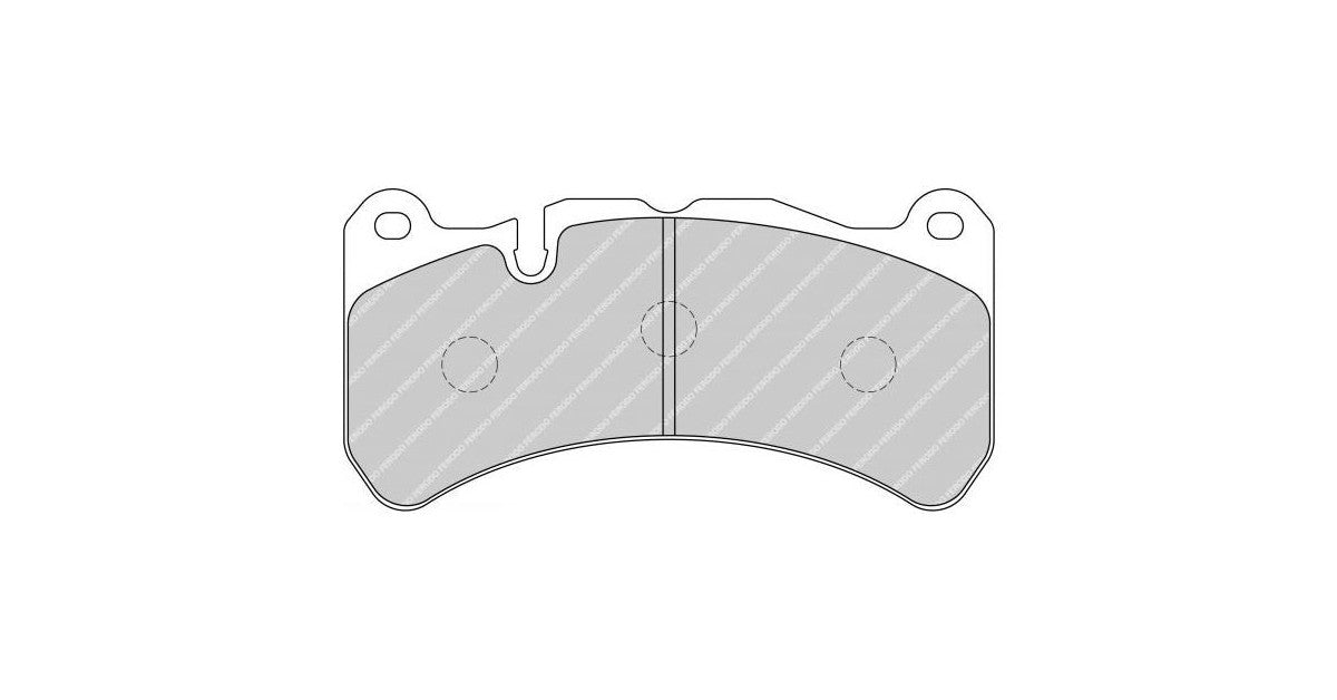 Placute Frana Fata Ferodo Racing DS2500 pentru Alfa Romeo Giulia 2.9 Quadrifoglio 10.15 Etrier BREMBO