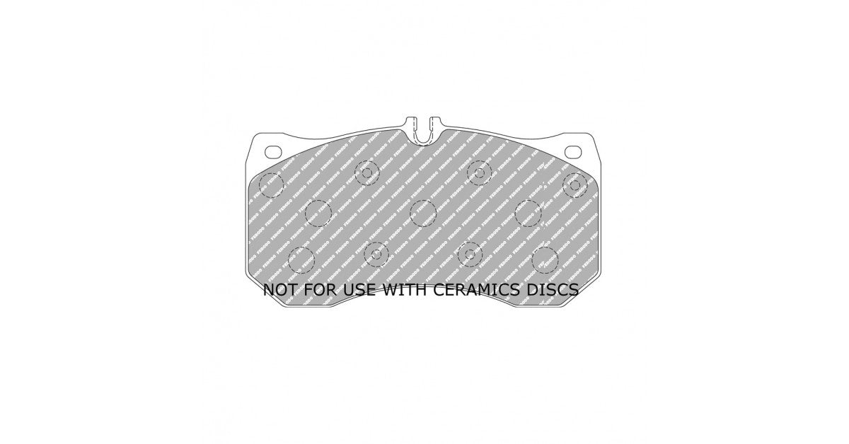 Placute Frana Fata Ferodo Racing DS2500 pentru Audi A6 2.0 TDI 01.12 Etrier BREMBO