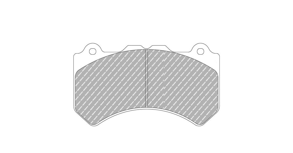 Placute Frana Fata Ferodo Racing DS2500 pentru Audi RS6 RS6 Quattro 09.08 - 03.11 Etrier BREMBO