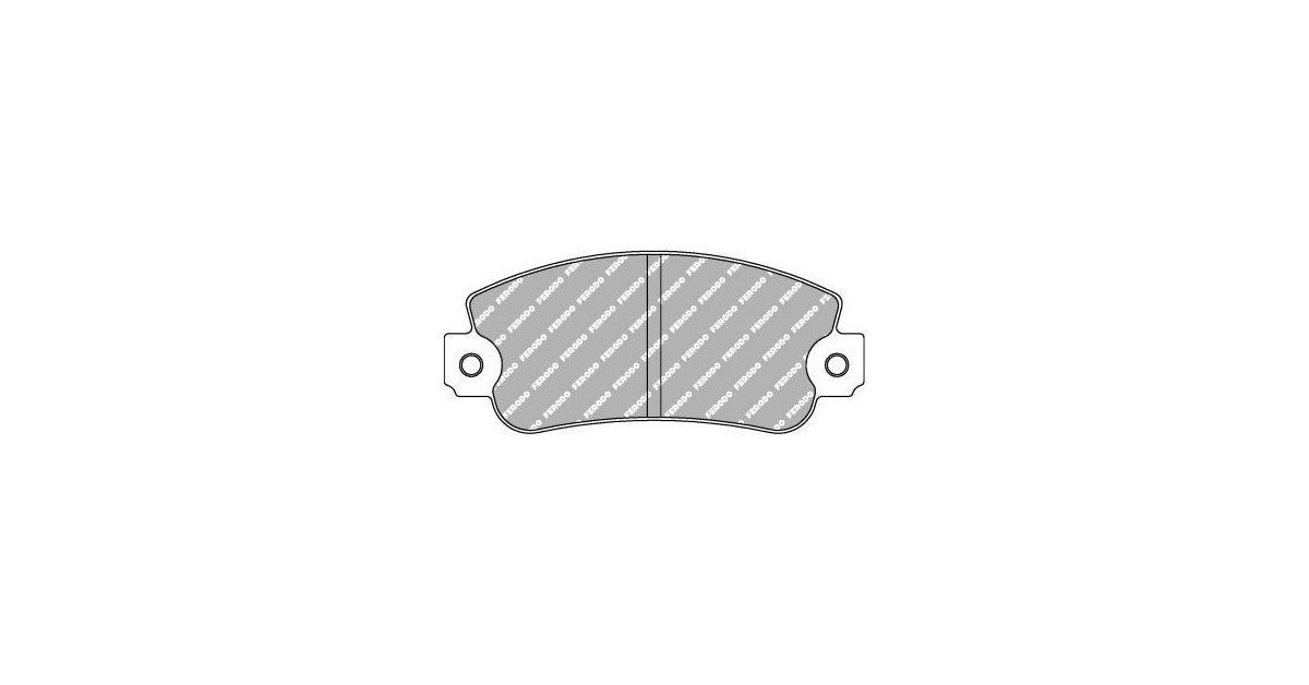 Placute Frana Fata Ferodo Racing DS2500 pentru Autobianchi Y10 1.0 01.90 - 12.96 Etrier Bendix