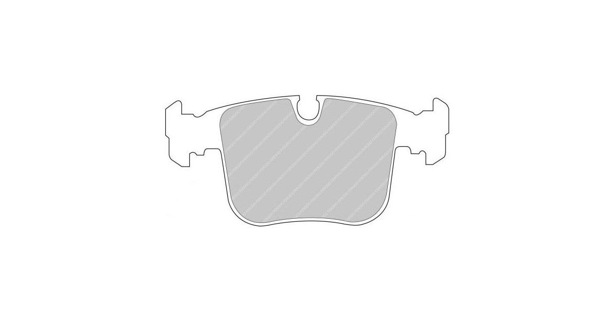 Placute Frana Fata Ferodo Racing DS2500 pentru Bmw 8 Series 840I 02.93 - 02.96 Etrier ATE