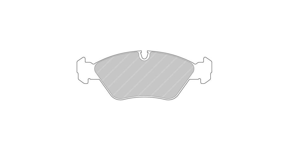 Placute Frana Fata Ferodo Racing DS2500 pentru Bmw M3 1.8 16V M3 01.86 - 12.93 Etrier ATE