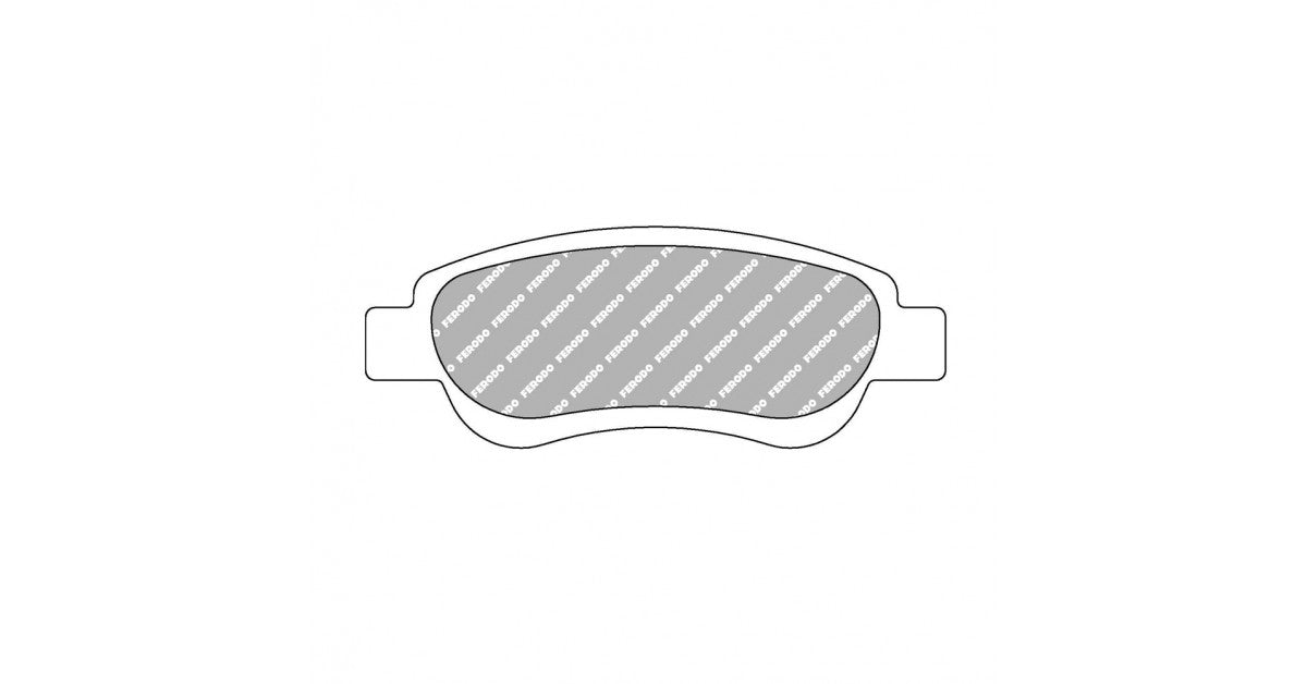 Placute Frana Fata Ferodo Racing DS2500 pentru Citroen C1 1.0 06.05 Etrier Bosch