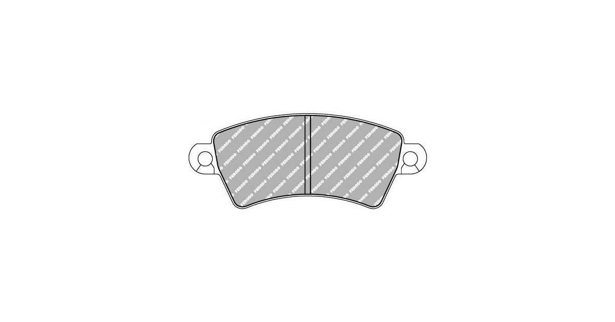 Placute Frana Fata Ferodo Racing DS2500 pentru Citroen Xsara 2.0 Hdi Saloon Sw Estate 01.99 - 09.00 Etrier Bosch