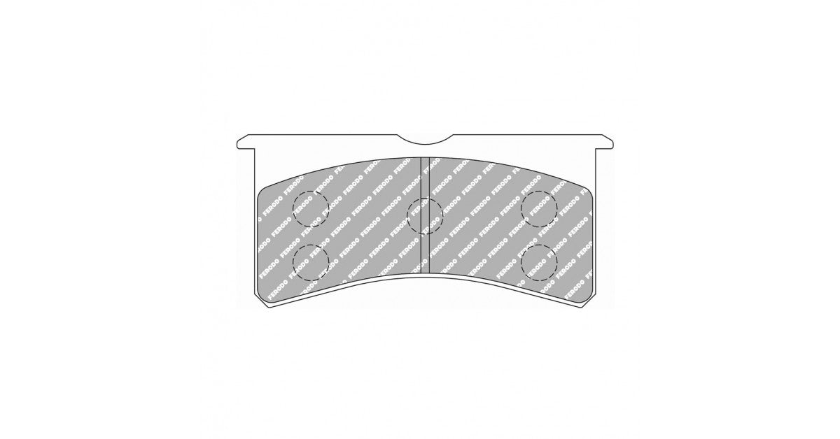 Placute Frana Fata Ferodo Racing DS2500 pentru Ford Fiesta R2 (gravel) 10.09 Etrier AP Racing