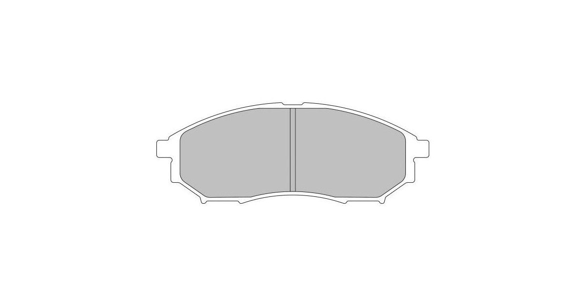 Placute Frana Fata Ferodo Racing DS2500 pentru Infiniti Fx 35 11.05 - 12.06 Etrier No BREMBO