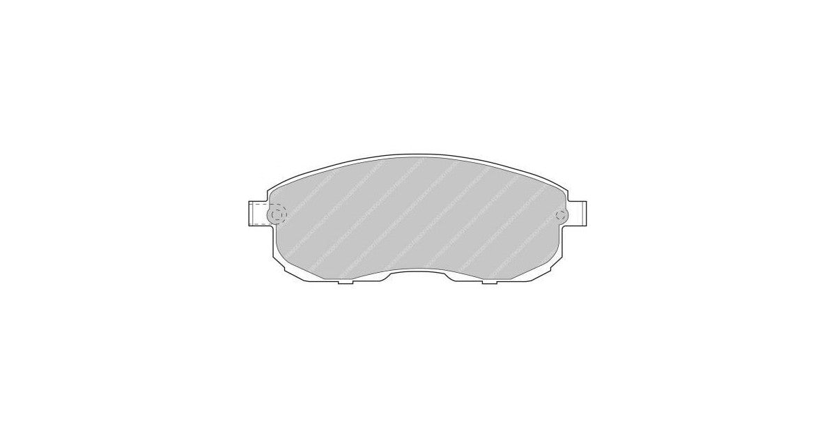 Placute Frana Fata Ferodo Racing DS2500 pentru Infiniti G20 G20 01.98 - 12.00 Etrier Sumitomo